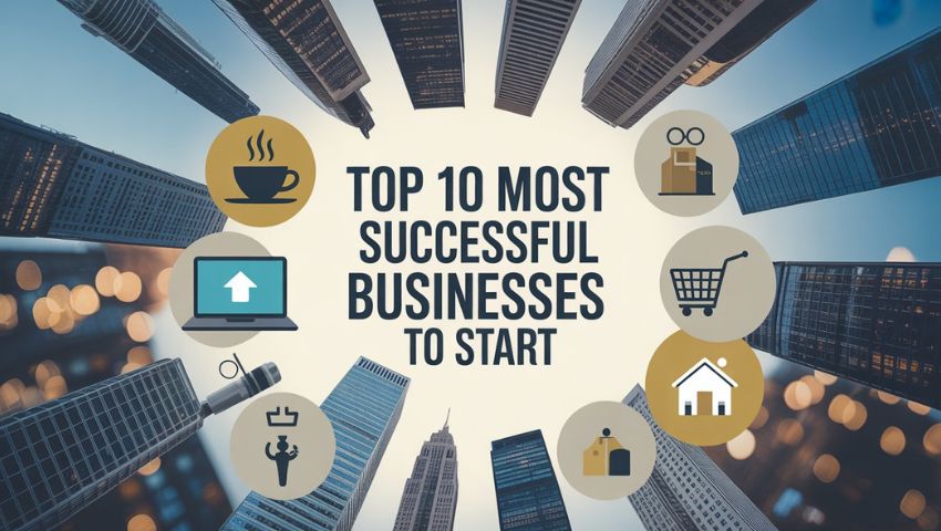 Top 10 Most Successful Businesses to Start