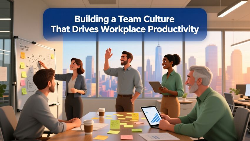 Building a Team Culture That Drives Workplace Productivity