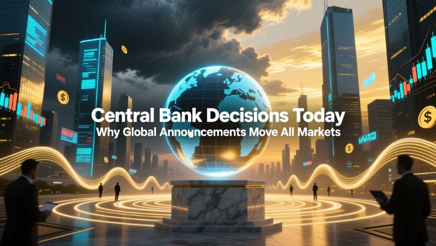 Central Bank Decisions Today Why Global Announcements Move All Markets
