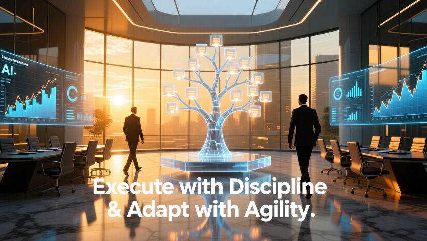 Execute with Discipline & Adapt with Agility