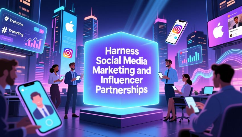 Harness Social Media Marketing and Influencer Partnerships