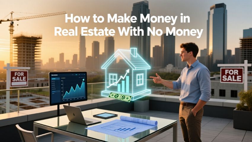 How to Make Money in Real Estate With No Money