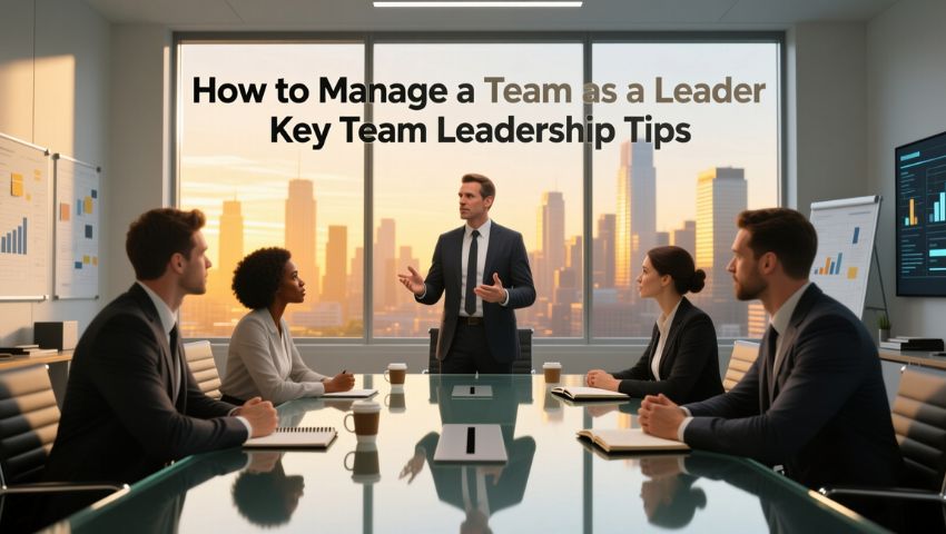 How to Manage a Team as a Leader Key Team Leadership Tips