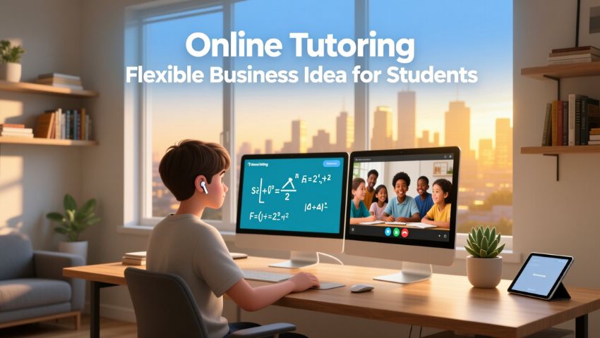 Online Tutoring Flexible Business Idea for Students