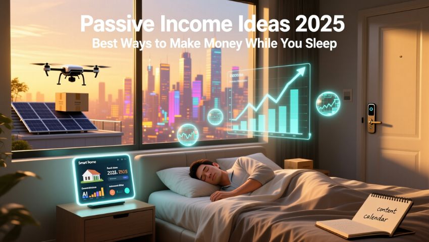 Passive Income Ideas 2025 Best Ways to Make Money While You Sleep