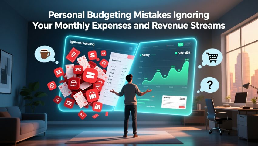 Personal Budgeting Mistakes Ignoring Your Monthly Expenses and Revenue Streams