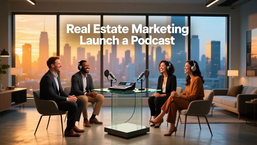 Real Estate Marketing Launch a Podcast