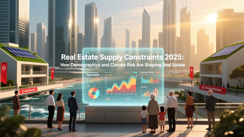 Real Estate Supply Constraints 2025 How Demographics and Climate Risk Are Shaping Real Estate
