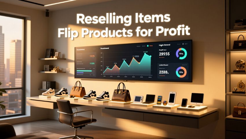 Reselling Items Flip Products for Profit