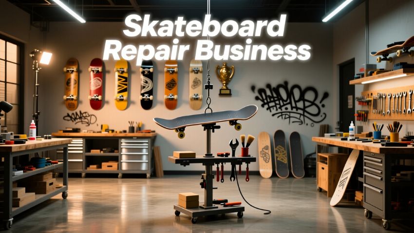 Skateboard Repair Business