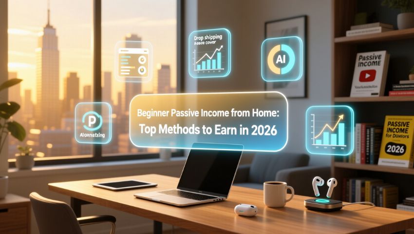 Beginner Passive Income from Home: Top Methods to Earn in 2026