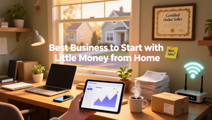 Best Business to Start with Little Money from Home