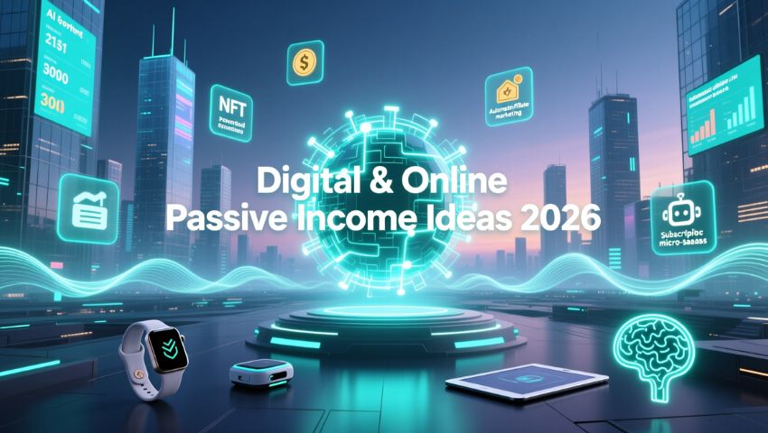 Digital & Online Passive Income Ideas 2026
