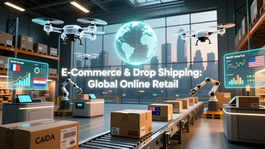 E-Commerce & Drop Shipping: Global Online Retail