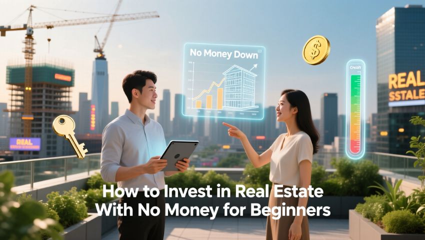 How to Invest in Real Estate With No Money for Beginners