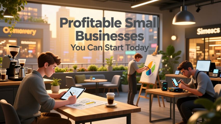 Profitable Small Businesses You Can Start Today
