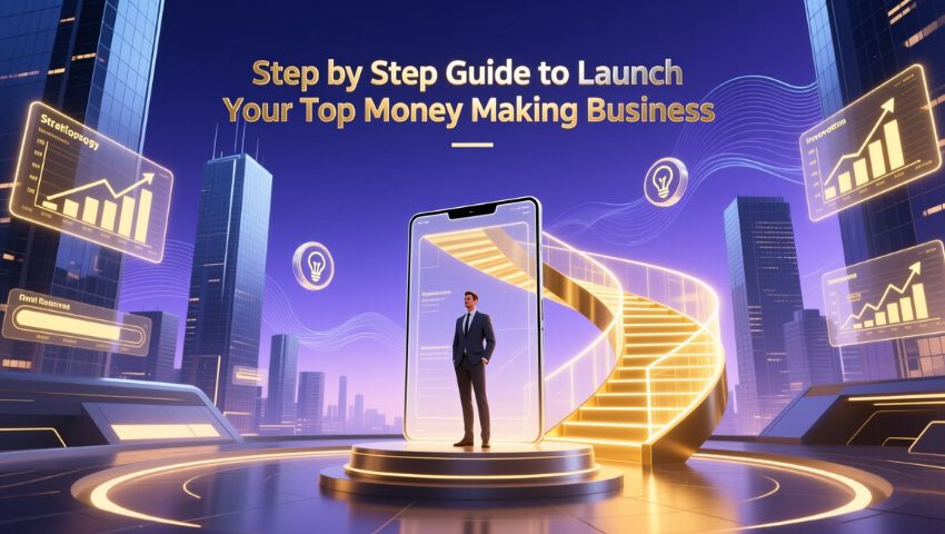 Step by Step Guide to Launch Your Top Money Making Business
