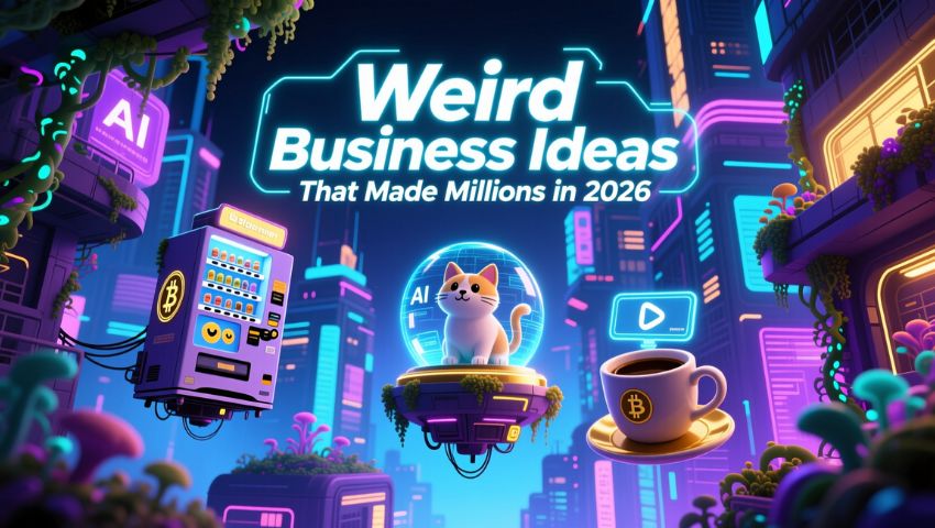 Weird Business Ideas That Made Millions in 2026
