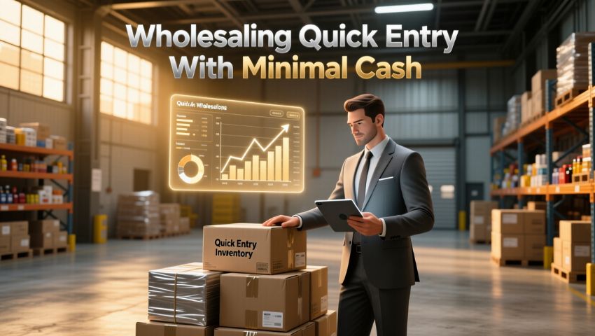 Wholesaling Quick Entry With Minimal Cash