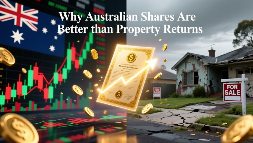 Why Australian Shares Are Better than Property Returns