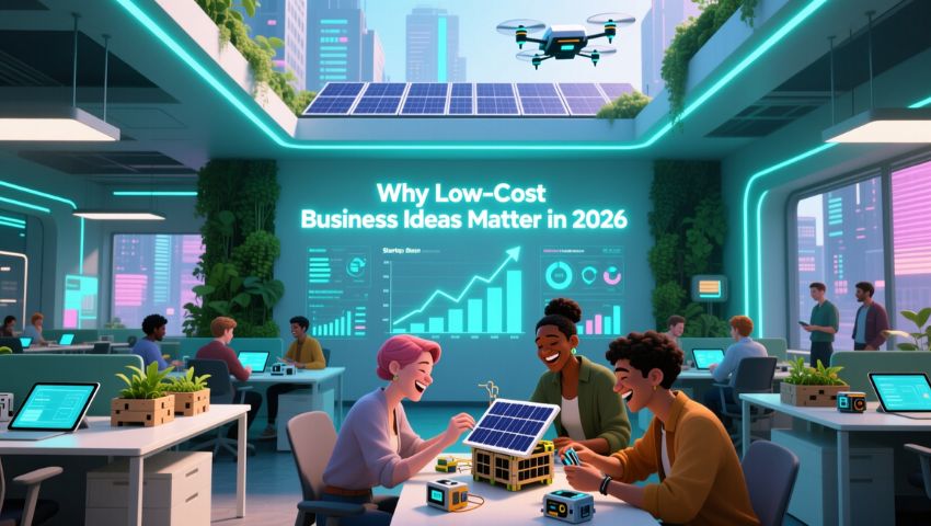 Low Cost Business Ideas With High Profit to Start in 2026